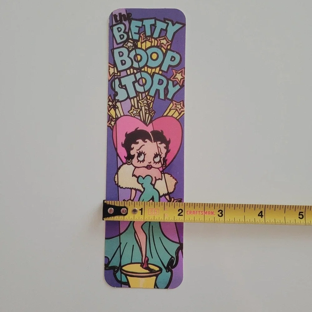 Vintage 80s Betty Boop Story Bookmark King Features 1988 One Stop Posters 2-1026